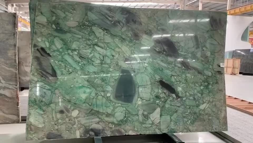 Verde Marinace Granite Slabs